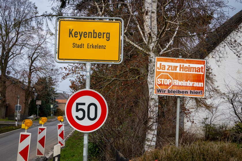 Keyenberg Ortsengang Garzweiler