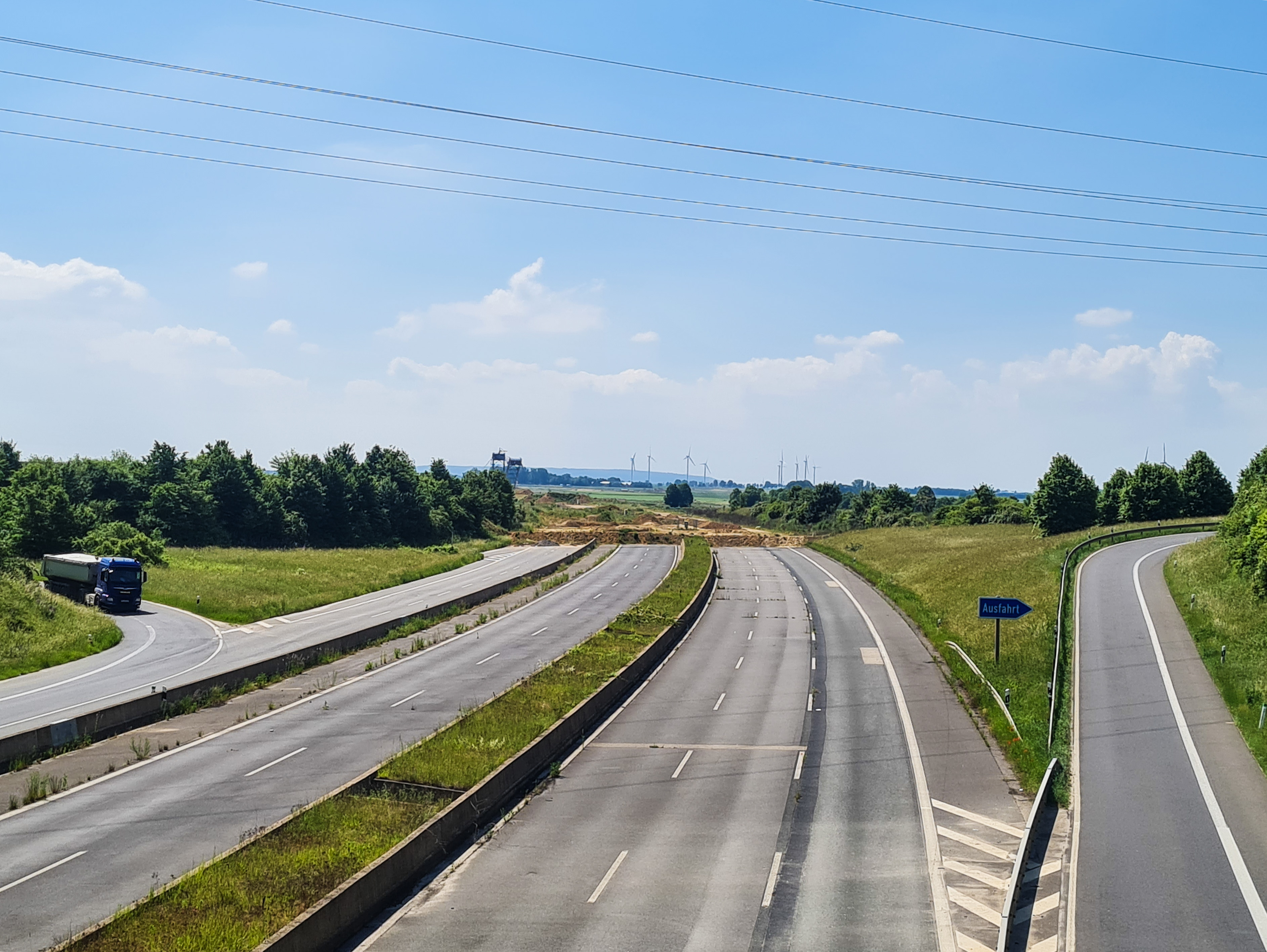Autobahn Tagebau Garzweiler
